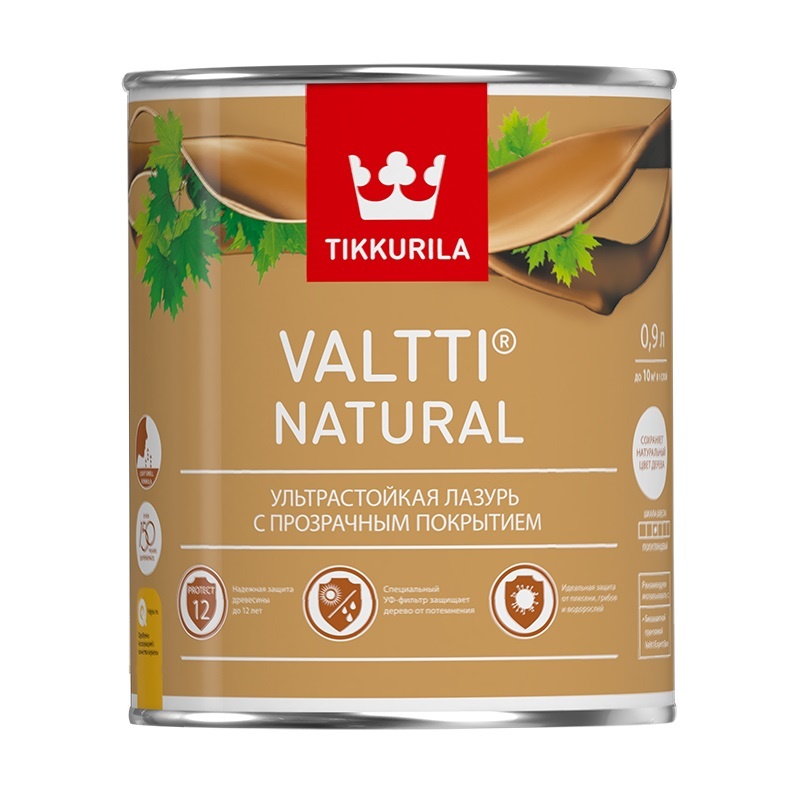 Антисептик Tikkurila Valtti Natural п/глянц. (2,7 л)