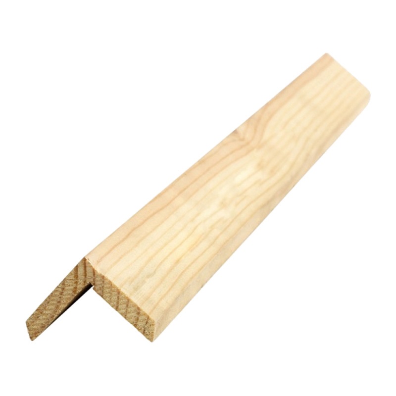 Уголок деревянный плоский, сращенный, сорт Экстра, 5х30х30х2500 мм